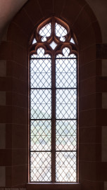 Heidelberg - Heiliggeistkirche - Nordempore - 1. Joch, von Westen aus gezählt - Fenster und Maßwerk (aufgenommen im Juni 2015, am frühen Nachmittag)