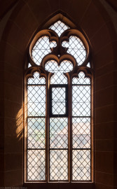 Heidelberg - Heiliggeistkirche - Südempore - 4. Joch, von Westen aus gezählt - Fenster und Maßwerk (aufgenommen im Juni 2015, am Nachmittag)