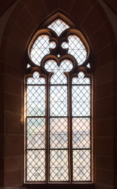 Heidelberg - Heiliggeistkirche - Südempore - 3. Joch, von Westen aus gezählt - Fenster und Maßwerk (aufgenommen im Juni 2015, am Nachmittag)