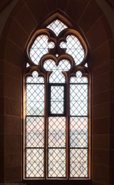 Heidelberg - Heiliggeistkirche - Südempore - 2. Joch, von Westen aus gezählt - Fenster und Maßwerk (aufgenommen im Juni 2015, am Nachmittag)