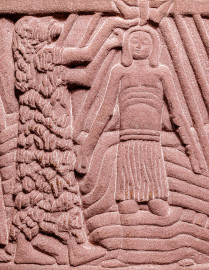 Heidelberg - Heiliggeistkirche - Altarbereich - Taufbecken von Edzard Hobbing - 1. Segment der Abfolge aller Segmente (aufgenommen im September 2015, am frühen Nachmittag) Heidelberg - Heiliggeistkirche - Altarbereich - Taufbecken von Edzard Hobbing - 1. Segment der Abfolge aller Segmente (aufgenommen im September 2015, am frühen Nachmittag)