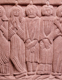 Heidelberg - Heiliggeistkirche - Altarbereich - Taufbecken von Edzard Hobbing - 5. Segment der Abfolge aller Segmente (aufgenommen im September 2015, am frühen Nachmittag) Heidelberg - Heiliggeistkirche - Altarbereich - Taufbecken von Edzard Hobbing - 5. Segment der Abfolge aller Segmente (aufgenommen im September 2015, am frühen Nachmittag)