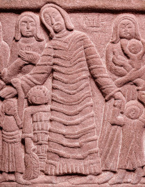 Heidelberg - Heiliggeistkirche - Altarbereich - Taufbecken von Edzard Hobbing - 9. Segment der Abfolge aller Segmente (aufgenommen im September 2015, am frühen Nachmittag) Heidelberg - Heiliggeistkirche - Altarbereich - Taufbecken von Edzard Hobbing - 9. Segment der Abfolge aller Segmente (aufgenommen im September 2015, am frühen Nachmittag)