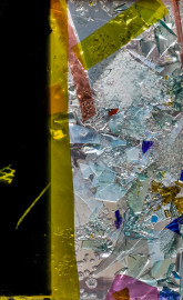 Heidelberg - Heiliggeistkirche - Nordschiff - 3. Joch, von Westen aus gezählt - Feld (rechte Bahn, zweite Zeile) des Fensters "Schöpfungsgeschichte - Gott sprach: es werde Licht" von Hella De Santarossa (aufgenommen im Oktober 2015, am Vormittag) Heidelberg - Heiliggeistkirche - Nordschiff - 3. Joch, von Westen aus gezählt - Feld (rechte Bahn, zweite Zeile) des Fensters "Schöpfungsgeschichte - Gott sprach: es werde Licht" von Hella De Santarossa (aufgenommen im Oktober 2015, am Vormittag)