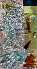 Heidelberg - Heiliggeistkirche - Nordschiff - 6. Joch, von Westen aus gezählt - Feld (linke Bahn, vierte Zeile) des Fensters "Schöpfungsgeschichte - Der Baum der Erkenntnis" von Hella De Santarossa (aufgenommen im Oktober 2015, am Nachmittag) Heidelberg - Heiliggeistkirche - Nordschiff - 6. Joch, von Westen aus gezählt - Feld (linke Bahn, vierte Zeile) des Fensters "Schöpfungsgeschichte - Der Baum der Erkenntnis" von Hella De Santarossa (aufgenommen im Oktober 2015, am Nachmittag)