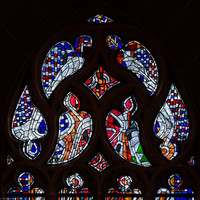 Heidelberg < Ortsnamen Deutschland, Heidelberg Heiliggeistkirche < Heidelberg Kirchen < Heidelberg < Ortsnamen Deutschland, Heiliggeistkirche Fenster von Hans Gottfried von Stockhausen, Heiliggeistkirche Fenster Westempore